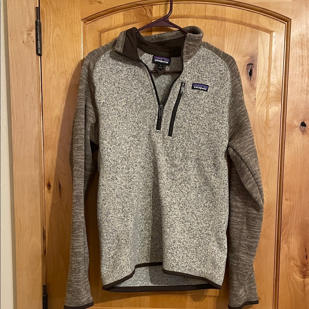 Patagonia Men's Small, Better Sweater 1/4 zip Fleece.